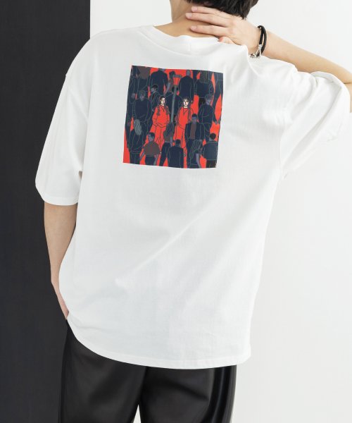 セール プリントtシャツ メンズ レディース 半袖 イラスト グラフィック カジュアル ストリート ビッグシルエット コットン 韓国 ギフト プレゼント ペアルック エ ロッキーモンロー Rocky Monroe Magaseek