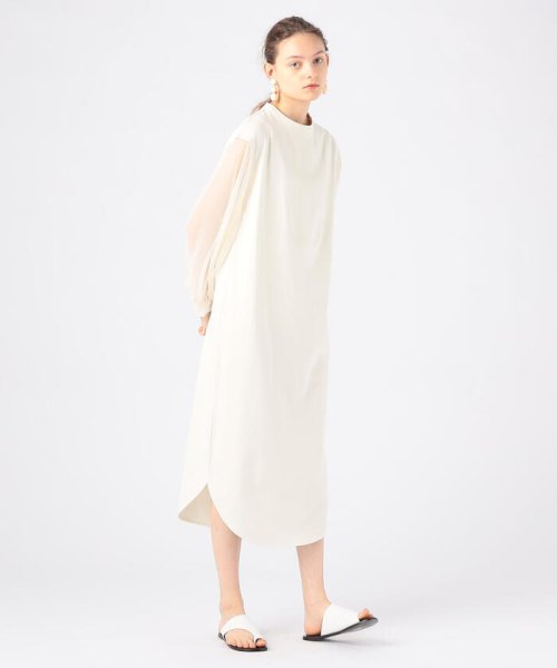 クーポン セール 60 Off シアーコンビ クルーネックワンピース Macphee Macphee Magaseek