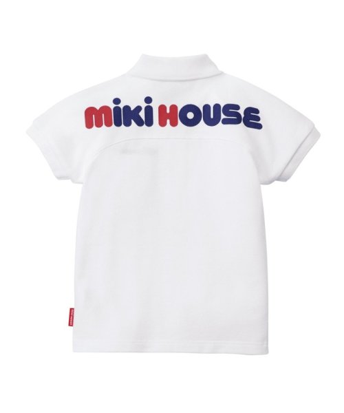 mki HOUSE(ミキハウス)/ポロシャツ/ホワイト