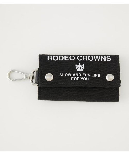 RODEO CROWNS WIDE BOWL(ロデオクラウンズワイドボウル)/PKG キーケース/BLK