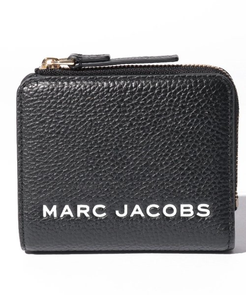  Marc Jacobs(マークジェイコブス)/MARC JACOBS THE BOLD MINI COMPACT ZIP WALLET  マークジェイコブス ボールドミニ 二つ折り財布 M001740/ブラック