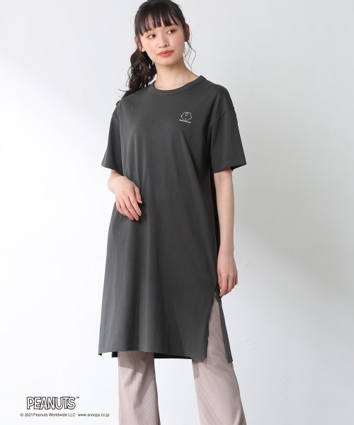 セール スヌーピーｔワンピース ハニーズ Honeys Magaseek