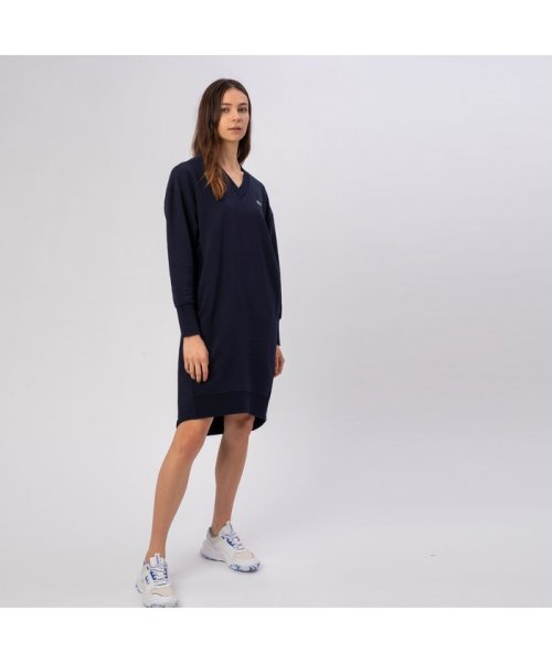 Vネックスウェットワンピース ラコステ Lacoste Magaseek Vネックスウェットワンピース ラコステ Lacoste Magaseek