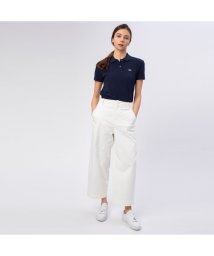 LACOSTE(ラコステ)/カーブワイドチノパンツ/ホワイト