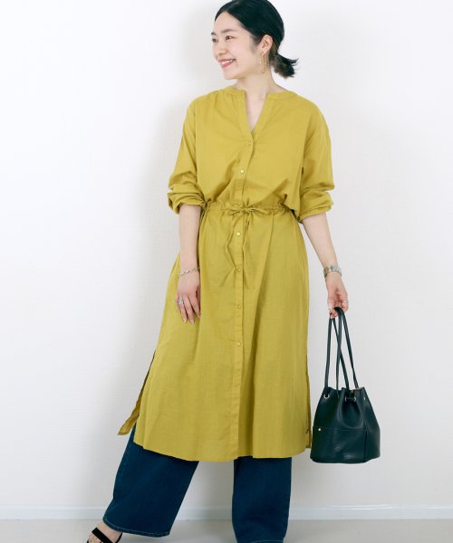 スラブコットンドロスト前開きワンピース Aletta Vita Aletta Vita Magaseek スラブコットンドロスト前開きワンピース Aletta Vita Aletta Vita Magaseek