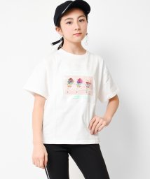 RiCO SUCRE(リコ シュクレ)/PVCスイーツプリントTシャツ/オフホワイト