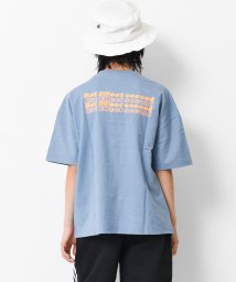 RAT EFFECT/バックネオンロゴプリントビッグTシャツ/504049314