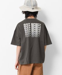 RAT EFFECT/グラデーションロゴプリントビッグTシャツ/504049315