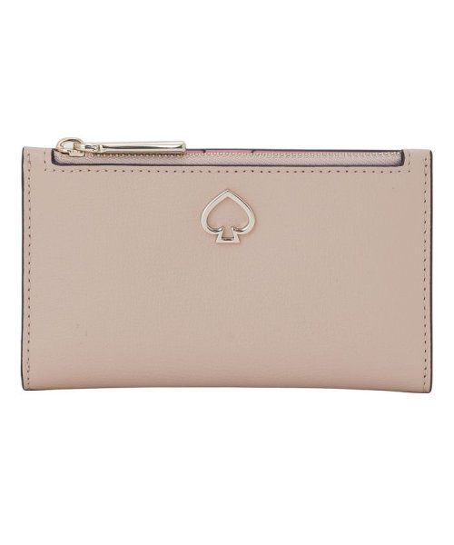 kate spade new york(ケイトスペードニューヨーク)/【kate spade new york(ケイトスペード)】kate spade new york ケイトスペード adel S slim bifold wal/ベージュ系