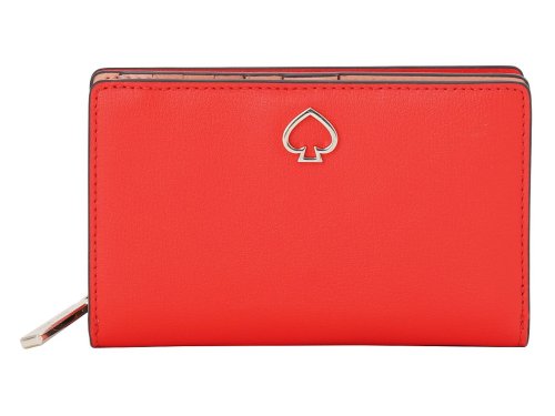 kate spade new york(ケイトスペードニューヨーク)/【kate spade new york(ケイトスペード)】kate spade new york ケイトスペード ADEL M BIFOLD WALLET w/GERANIUM