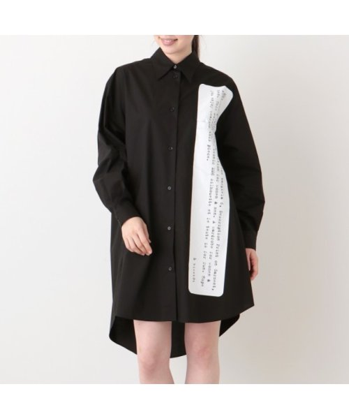 セール エムエムシックス メゾンマルジェラ ワンピース シャツ アーカイブ プリント Sサイズ ブラック Mm6 Maison Margiela S62ct01 エムエムシックス メゾンマルジェラ Mm6 Maison Margiela Magaseek