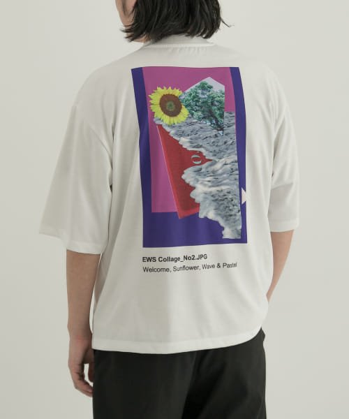 セール Uiscel 別注 アートグラフィックtシャツb センスオブプレイス バイ アーバンリサーチ Sense Of Place By Urban Research Magaseek