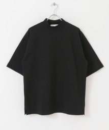 URBAN RESEARCH(アーバンリサーチ)/URBAN RESEARCH iD　MOCK NECK SHORT－SLEEVE T－SHIRTS/BLACK