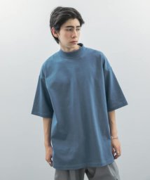 URBAN RESEARCH(アーバンリサーチ)/URBAN RESEARCH iD　MOCK NECK SHORT－SLEEVE T－SHIRTS/BLUEGRAY