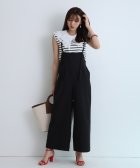 JUSGLITTY/ウォッシャブルハイウエストサロペ/504050745