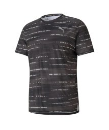 PUMA(プーマ)/ランニング グラフィック 半袖 Tシャツ/PUMABLACK-EGGNOG