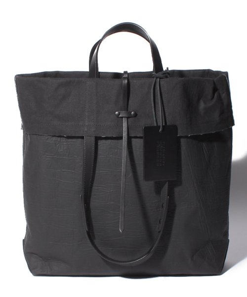 MAISON MARGIELA(メゾンマルジェラ)/【MAISON MARGIELA】メゾンマルジェラ FOLD OVER TOTE 35WC0133P4135/ブラック