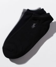 RALPH LAUREN(RALPH LAUREN)/A FLAT KNIT3P/M･ｸﾞﾚｰ