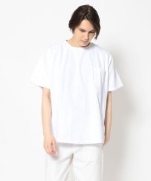 BEAVER(ビーバー)/グッドウェア　SS POCKET TEE BIG ショートスリーブポケットＴビッグ/WHITE