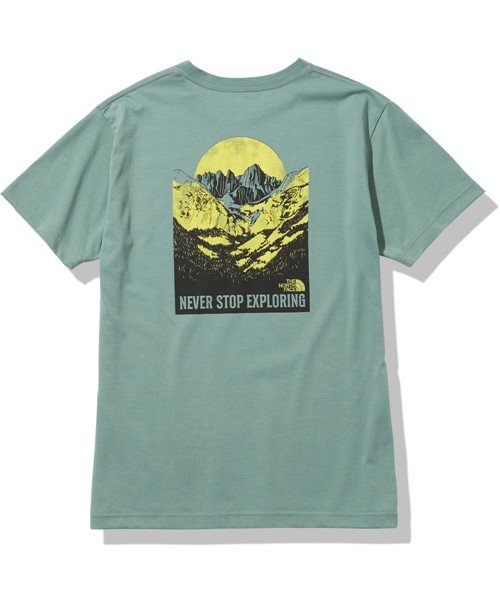 THE NORTH FACE(ザノースフェイス)/S/S SUNRISE TEE/グリーン