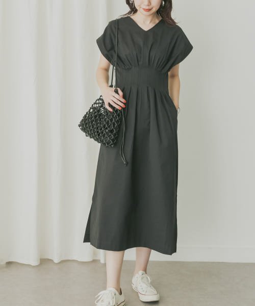 セール Kbf ウエストタックフレンチワンピース ケービーエフ Kbf Magaseek