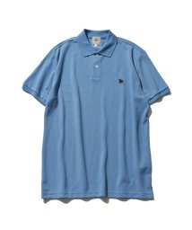 J.PRESS MENS(J．プレス　メンズ)/【大人気】アメリカンコットン 鹿の子 バックブル ポロシャツ/サックスブルー系