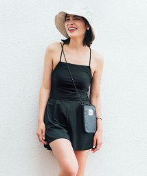 green label relaxing(グリーンレーベルリラクシング)/◆CFC キャミオールインワン スイムウエア / 水着/BLACK