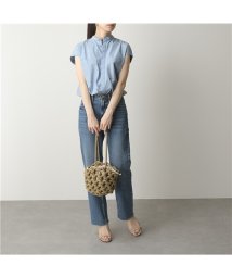 alienina(アリエニーナ)/【alienina(アリエニーナ)】JULIA BAG T20JB ロープバッグ 編み込み ハンドバッグ ショルダーバッグ 鞄 NATURAL－WHITE レデ/キャメル