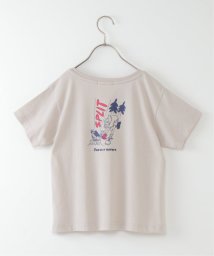 ikka kids/【キッズ】タケウチアツシコラボTシャツ GIRLS（120～150cm）(薪割り)/504010542