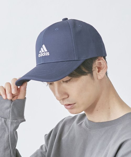 adidas(adidas)/adidas CM TC－TWILL CAP/アディダス　メンズ・レディース洗える吸収速乾キャップ/ネイビー