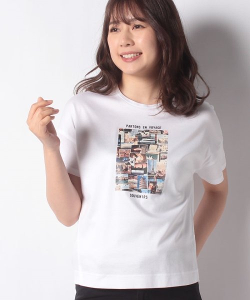 フォトプリントtシャツ レディースファッション 阪急百貨店公式通販 Hankyu Fashion