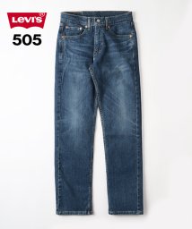 Levi's(リーバイス)/【Levi's】 リーバイス 505レギュラーストレートジーンズ/ユーズドウォッシュ（中濃色）