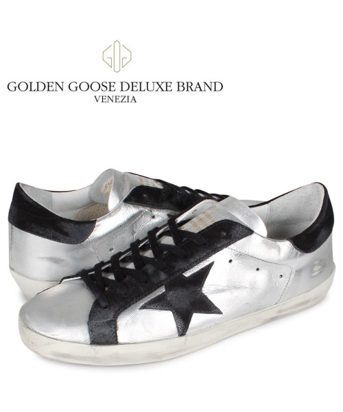 GOLDEN GOOSE(ゴールデングース)/ゴールデングース Golden Goose スーパースター スニーカー メンズ SUPERSTAR SNEAKER シルバー GMF00101.F000312/その他