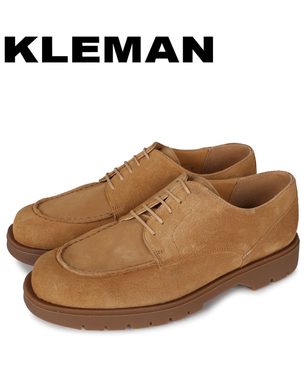 【新品未使用】 クレマン KLEMAN チロリアン シューズ メンズ 革靴 FRODAN V BEIGE FRDNV 【41（約26.0cm）】