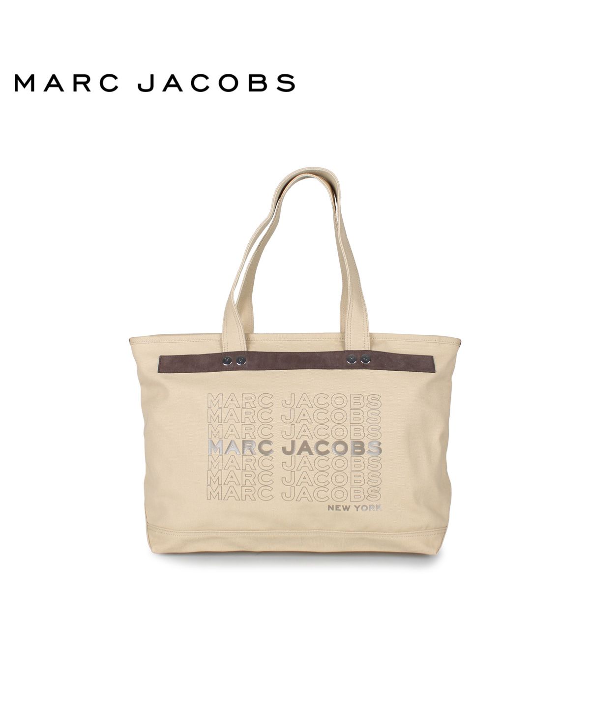 マークジェイコブス MARC JACOBS トートバッグ キャンバストート レディース TOTE BAG ベージュ M0016404－275