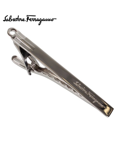 サルヴァトーレ フェラガモ Salvatore Ferragamo ネクタイピン タイピン タイクリップ タイバー メンズ ブランド シルバー 770010 人気・おすすめ｜使いやすい・旅行におすすめ 品質保証 全国発送 日本国内発送・最短翌日お届け