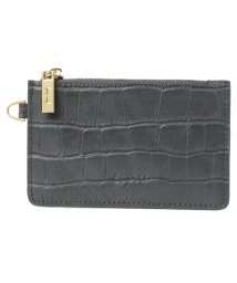 Ungrid(アングリッド)/アングリッド Ungrid 財布 ミニ財布 コインケース レディース MAD CROCO CARD CASE ブラック アイボリー グレー ベージュ カーキ ブ/グレー