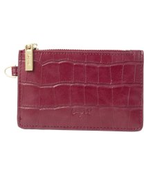 Ungrid(アングリッド)/アングリッド Ungrid 財布 ミニ財布 コインケース レディース MAD CROCO CARD CASE ブラック アイボリー グレー ベージュ カーキ ブ/ワイン