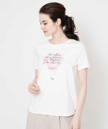 CHRISTIAN AUJARD(クリスチャン・オジャール)/オーガニックコットン半袖Tシャツ/ホワイト