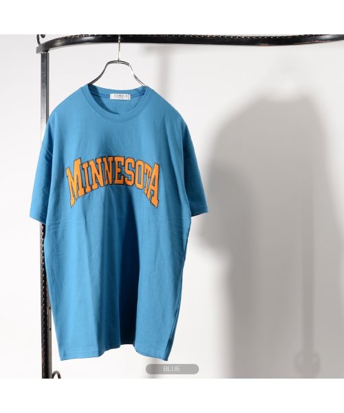 セール Minnesota 刺繍 Tシャツ Tシャツ メンズ Tシャツ レディース 半袖tシャツ 半袖 トップス ビッグt ビッグシルエット Tシャツ ミネソタ 大 ワンフォークロージング 1111clothing Magaseek