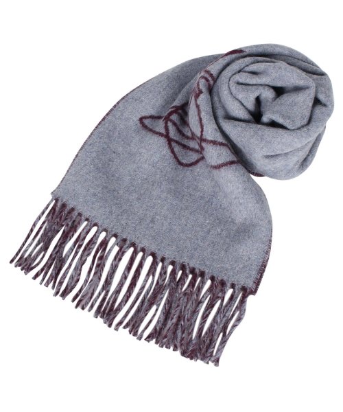 クーポン開催中 ヴィヴィアンウエストウッド Vivienne Westwood マフラー メンズ レディース ウール Muffler ブラック グレー ネイビー ワイン レッド ヴィヴィアンウエストウッド Viviennewestwood Magaseek