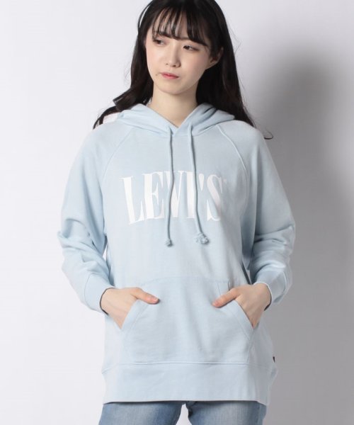 LEVI’S OUTLET(リーバイスアウトレット)/GRAPHIC SPORT HOODIE HOODIE T3 90'S SERI/ブルー