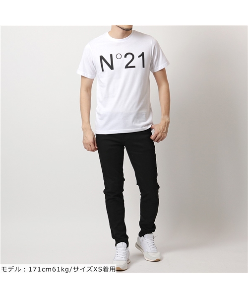 安いそれに目立つ N°21 ヌメロヴェントゥーノ Tシャツ 2022年 40 白