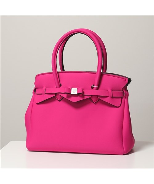 SAVE MY BAG(セーブマイバッグ)/【SAVE MY BAG(セーブマイバッグ)】20204N－LY－TU MISS PLUS LYCRA  ミス プラス 軽量 トートバッグ 鞄 レディース/ピンク