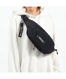 MILK FED(ミルクフェド)/ミルクフェド ウエストバッグ MILKFED. バッグ BASIC FANNYPACK ボディバッグ  斜めがけ ボックスロゴ 03195061/ブラック