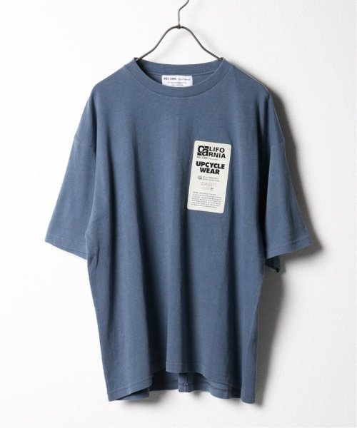 JOURNAL STANDARD MEN(ジャーナルスタンダードメンズ)/CALIFORNIA UPCYCLE TEE/ブルーA