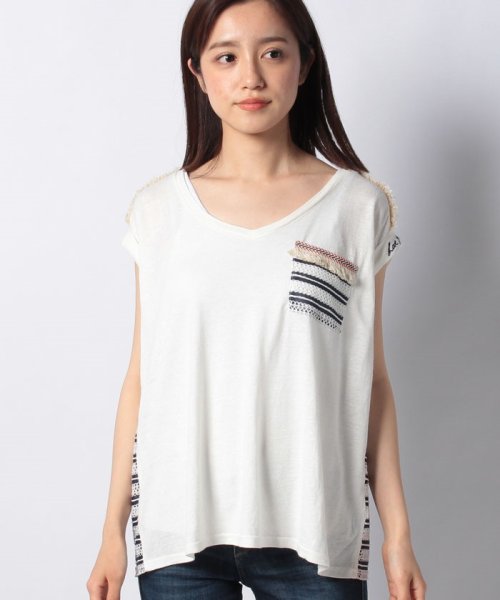 Desigual(デシグアル)/Tシャツ半袖 VERONA/ホワイト系