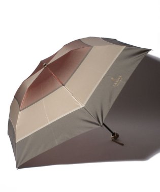 LANVIN Collection(umbrella)/LANVIN COLLECTION（ランバンコレクション） 折りたたみ傘【先染めツイル】/503796876