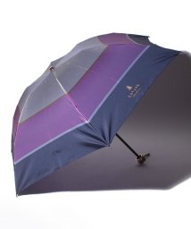 LANVIN Collection(umbrella)(ランバンコレクション（傘）)/LANVIN COLLECTION（ランバンコレクション） 折りたたみ傘【先染めツイル】/パープル