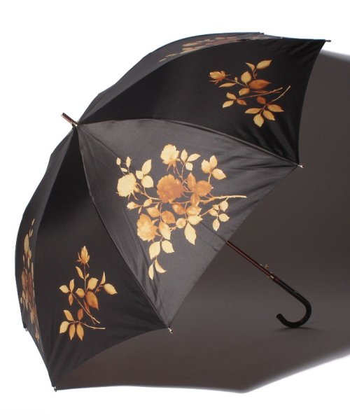 LANVIN Collection(umbrella)(ランバンコレクション（傘）)/LANVIN COLLECTION（ランバンコレクション） 傘【フラワー】/ブラック